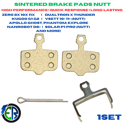 Nutt sintered brake pads for - sintered,