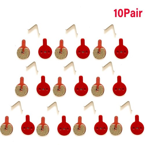Pairs resin disc brake pads - 10,